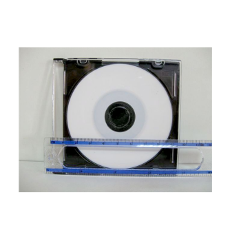 Pudełka CD x 1 na MINI płytki 8 cm czarne 100 szt